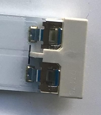 KIT DE LED'S PARA TV SAMSUNG (8 PIEZAS) / NUMERO DE PARTE BN96-50315A / BN96-50316A / JL.D550A1330-408AL-M_V02 / JL.D550A1330-408AR-M_V02 / PANEL'S CY-BT055 / CY-GT055 / MODELOS UN55TU7000 / UN55TU8000 / UE55TU / LH55B / HG55 / MAS MODELOS EN DESCRIPCIÓN - Imagen 5